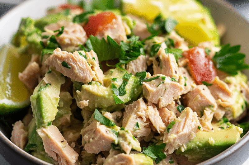 Avocado Tuna Salad (Diabetic-Friendly)