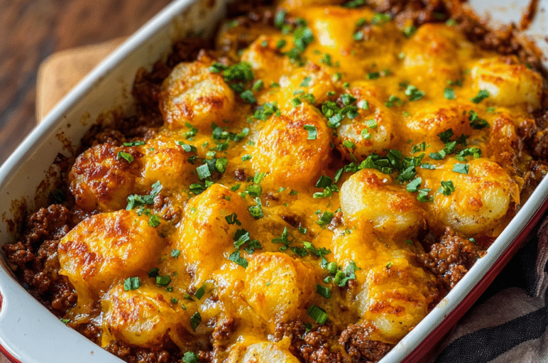 Hobo Casserole with Ground Beef & Potatoes
