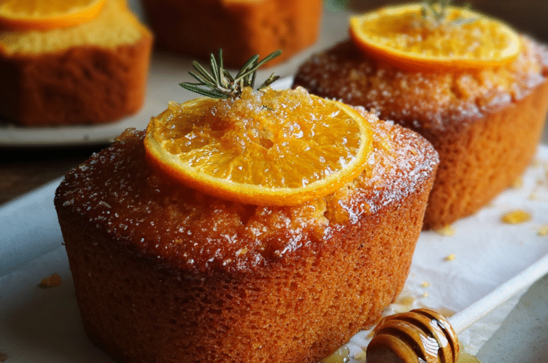 Orange Ginger Honey Cake 🍊🍯✨