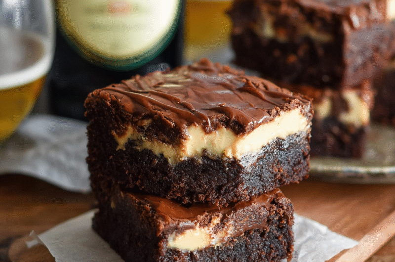Decadent Baileys Brownies | Fudgy, Boozy & Irresistible