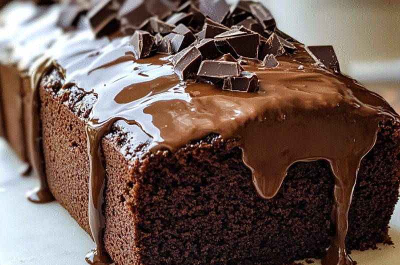 Brownie Bread with Milk Chocolate Ganache: The Ultimate Chocolate Indulgence