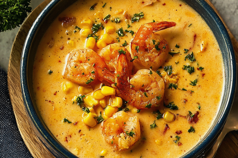 New Orleans Shrimp and Corn Bisque