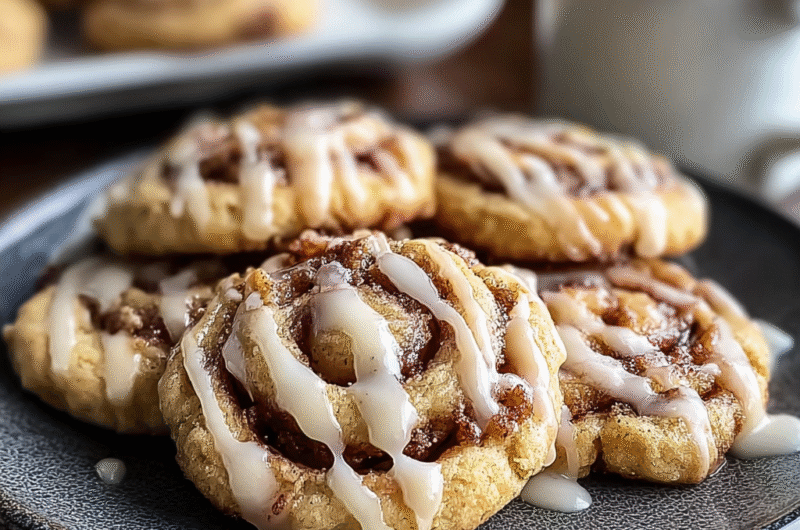 Cinnamon Roll Cookies (Soft, Swirled & Irresistible)